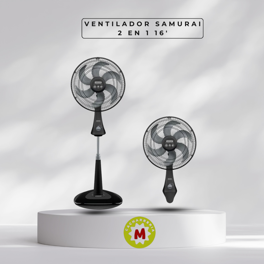 VENTILADOR SAMURAI 2 EN 1 16"